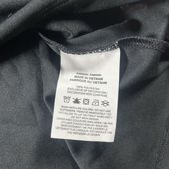 Nike Dri Fit Performance Polo Shirt Men's 2XL Tall Black Golf DC1963-010 - Picture 10 of 12